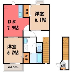 サニーコートの物件間取画像